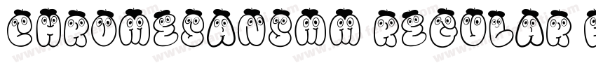 ChromeSansMM regular Fonts字体转换